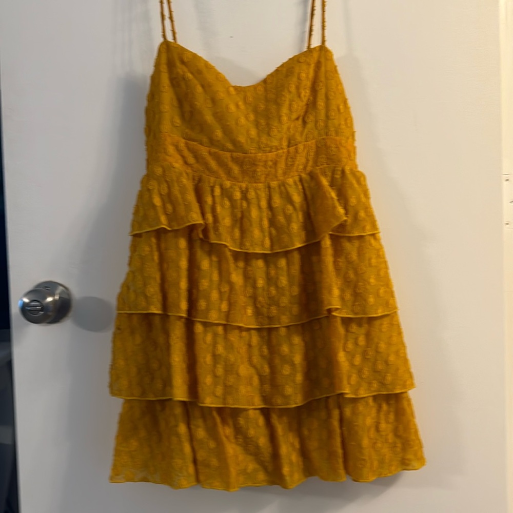 Absolutely love this dress! I have both Sm & Med and small fits me better now.